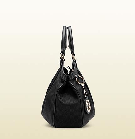 gucci sukey black|authentic gucci tote bags.